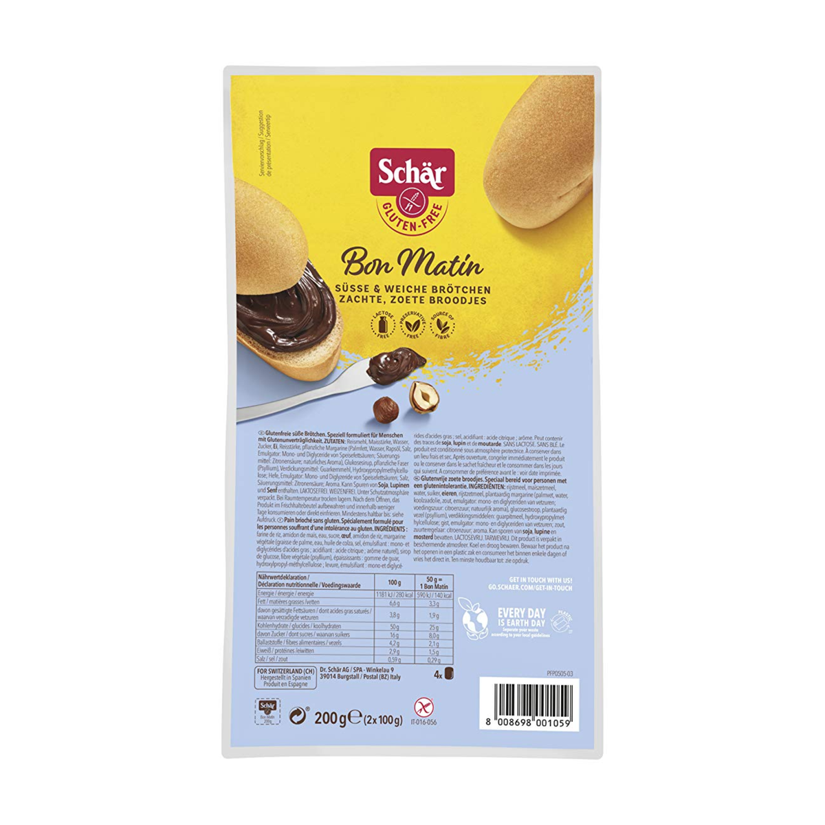 Schär Bon Matin glutenfrei 200g
