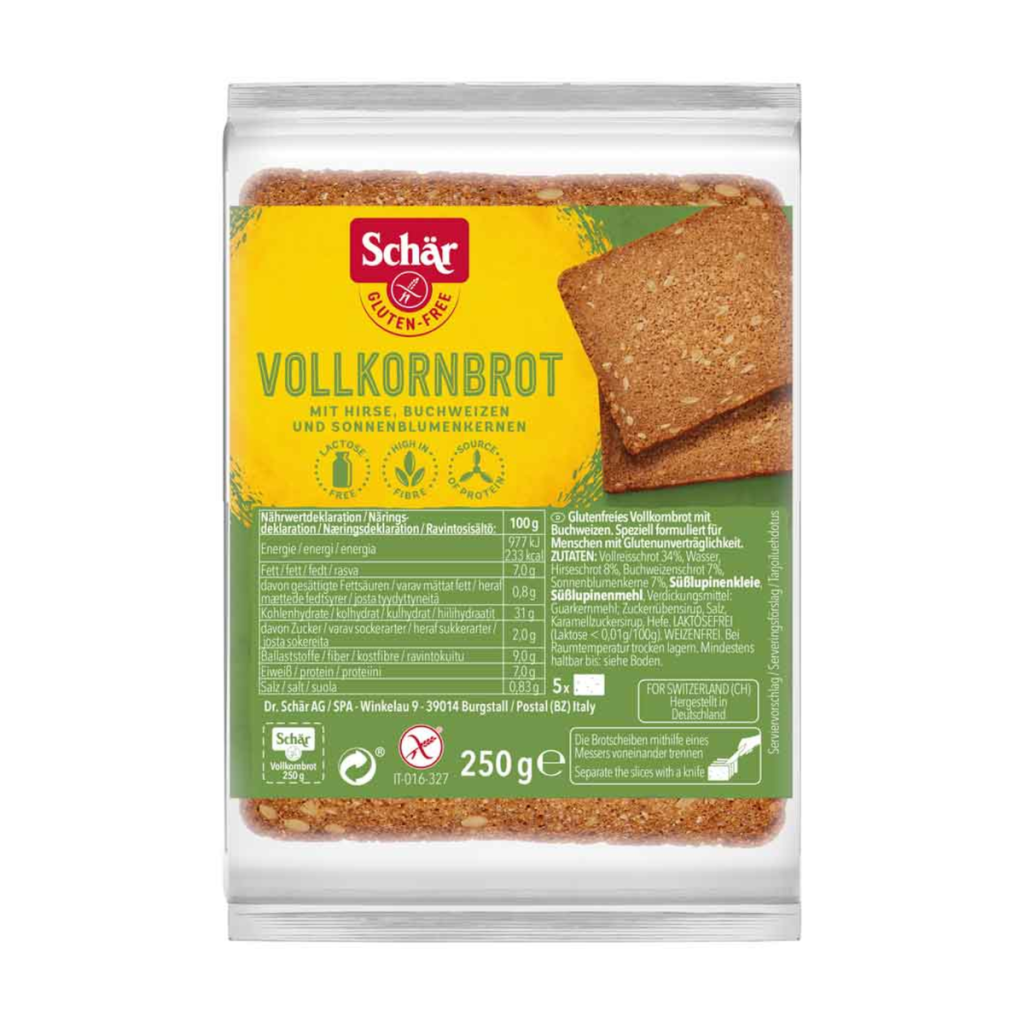 Dr.Schär Vollkornbrot 250g