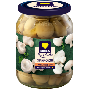 EDEKA Herzstücke Champignons 1.Wahl ganze Köpfe 330g