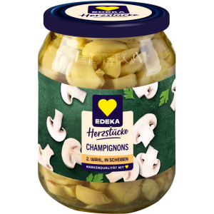 EDEKA Herzstücke шампиньоны 2.Wahl, ломтики 330g