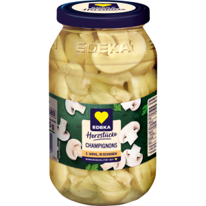 EDEKA Herzstücke шампиньоны 2.Wahl, ломтики 530g