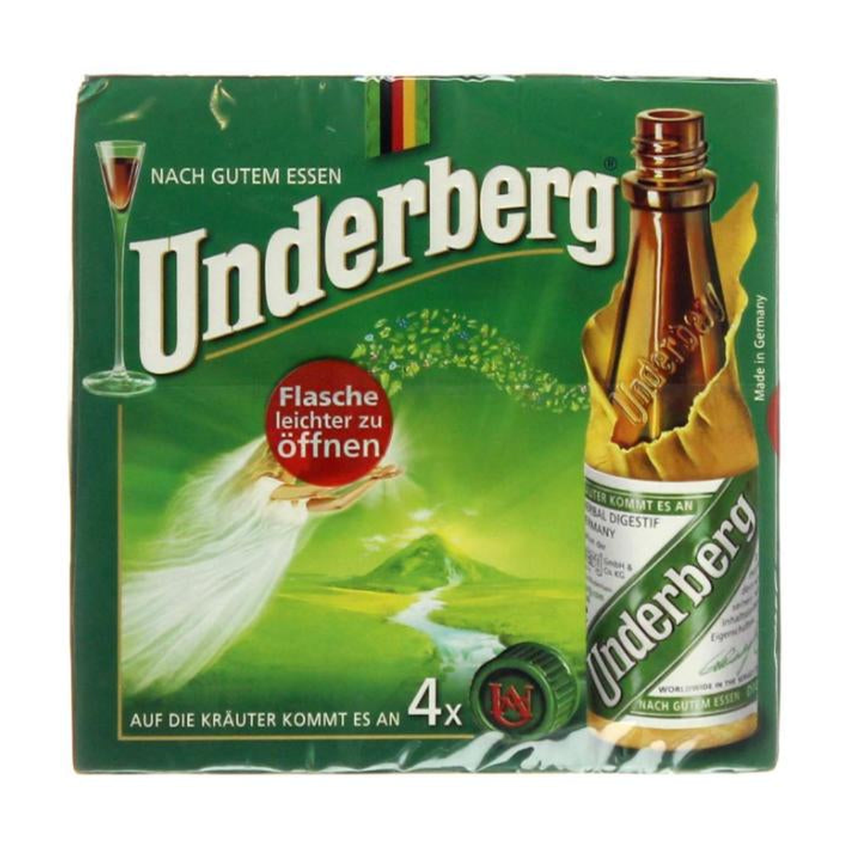 Underberg 44% 4x0,02l