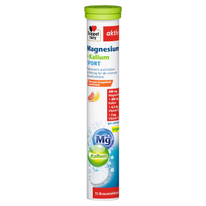 Doppelherz Magnesium+Kalium Sport Brausetabletten 15ST 99g