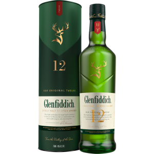 Glenfiddich Single Malt Scotch Whisky 12 Years Old 40% 0,7l
