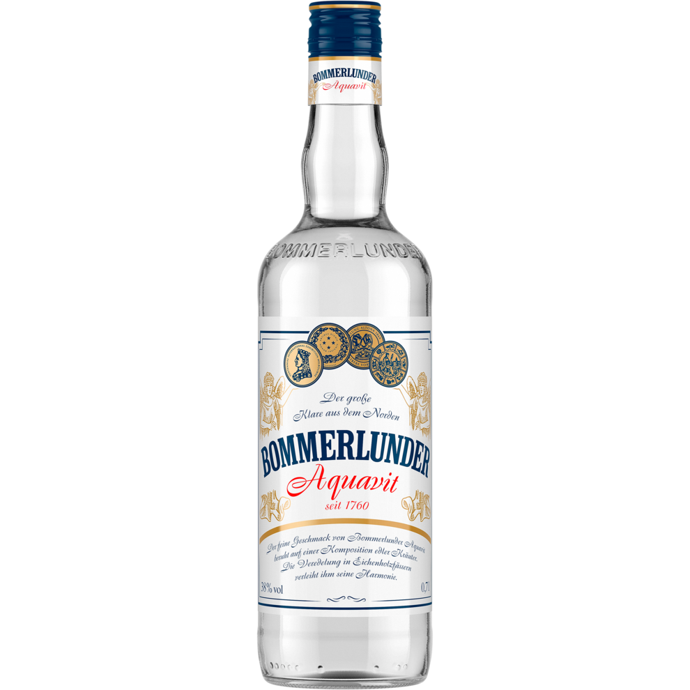 Bommerlunder Aquavit 38% 0,7l