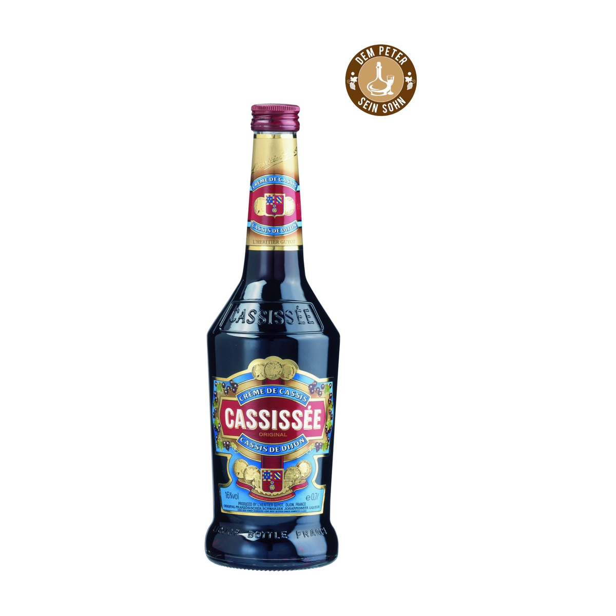 Cassissee Original Cassis de Dijon 16% 0,7l