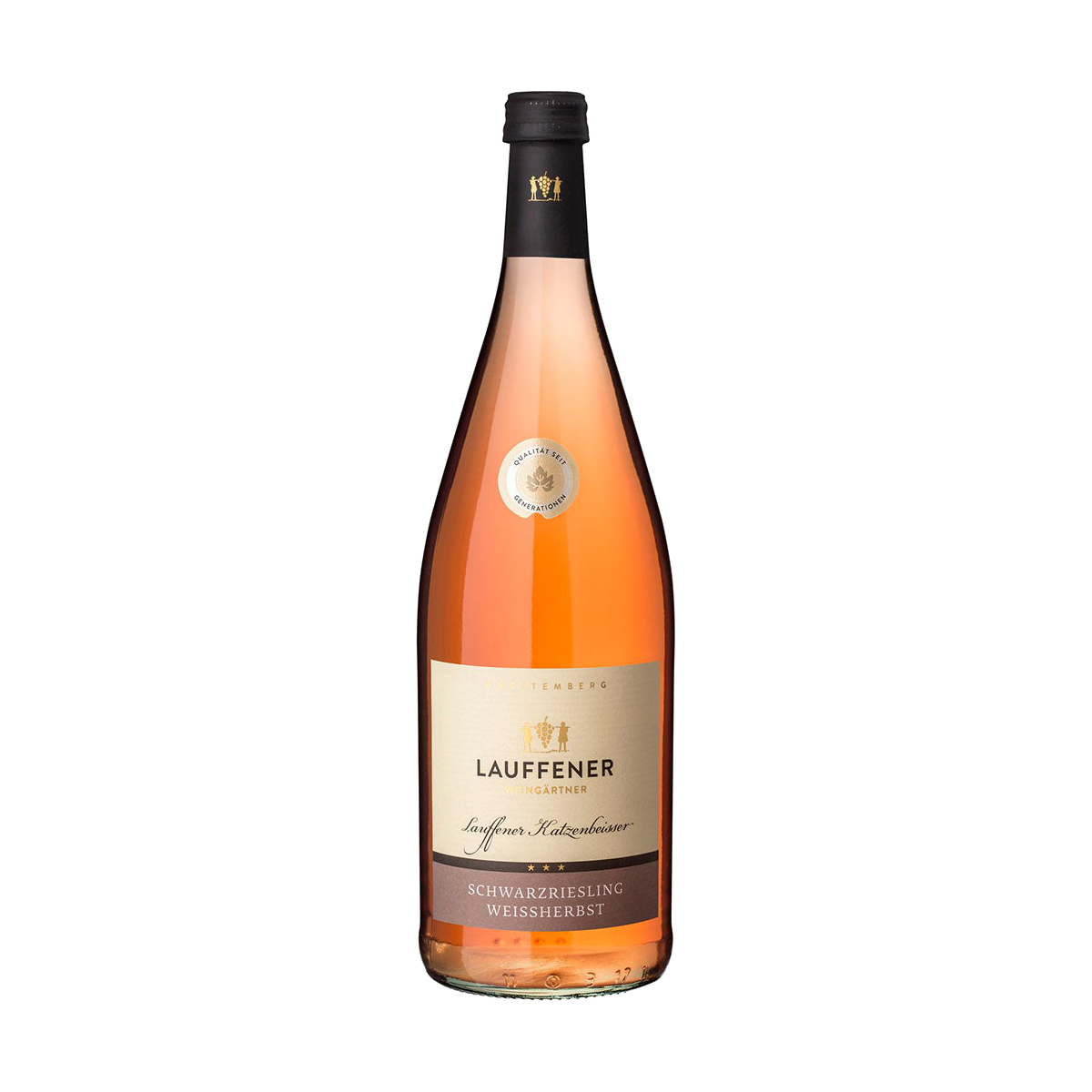 Lauffener Katzenbeisser Schwarzriesling Weissherbst QbA 1l EW
