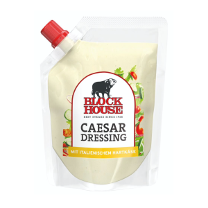 Block House Caesar Salat Dressing mit original Grana Padano 250ml