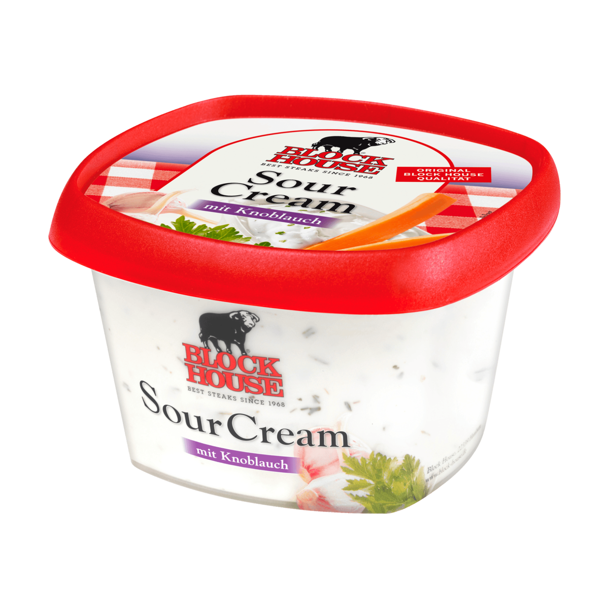 Block House кислый крем дип чеснок 200g