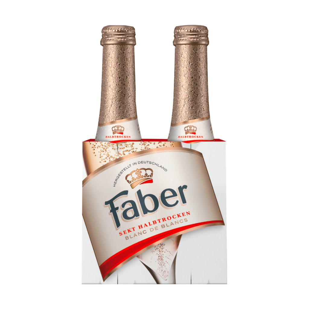 Faber Игристое вино полусухое 2x0,2l