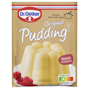 Dr.Oetker Original Mandel Pudding für 3x500ml 3ST 111g