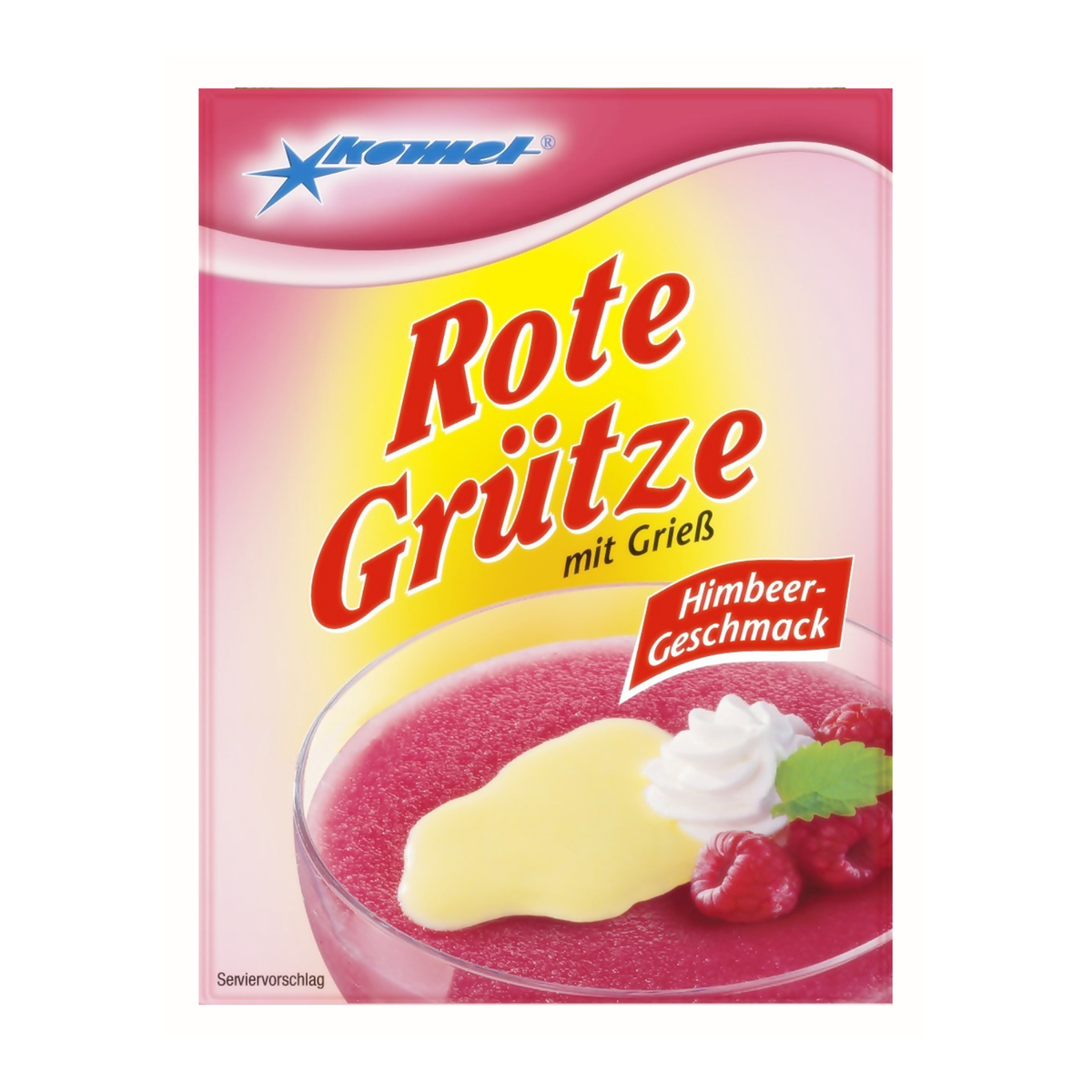 Komet Rote Grütze Himbeer für 500ml 50g