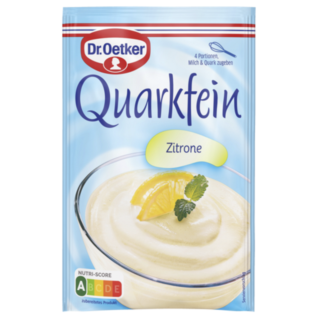 Dr.Oetker Quarkfein Zitrone für 200ml 57g
