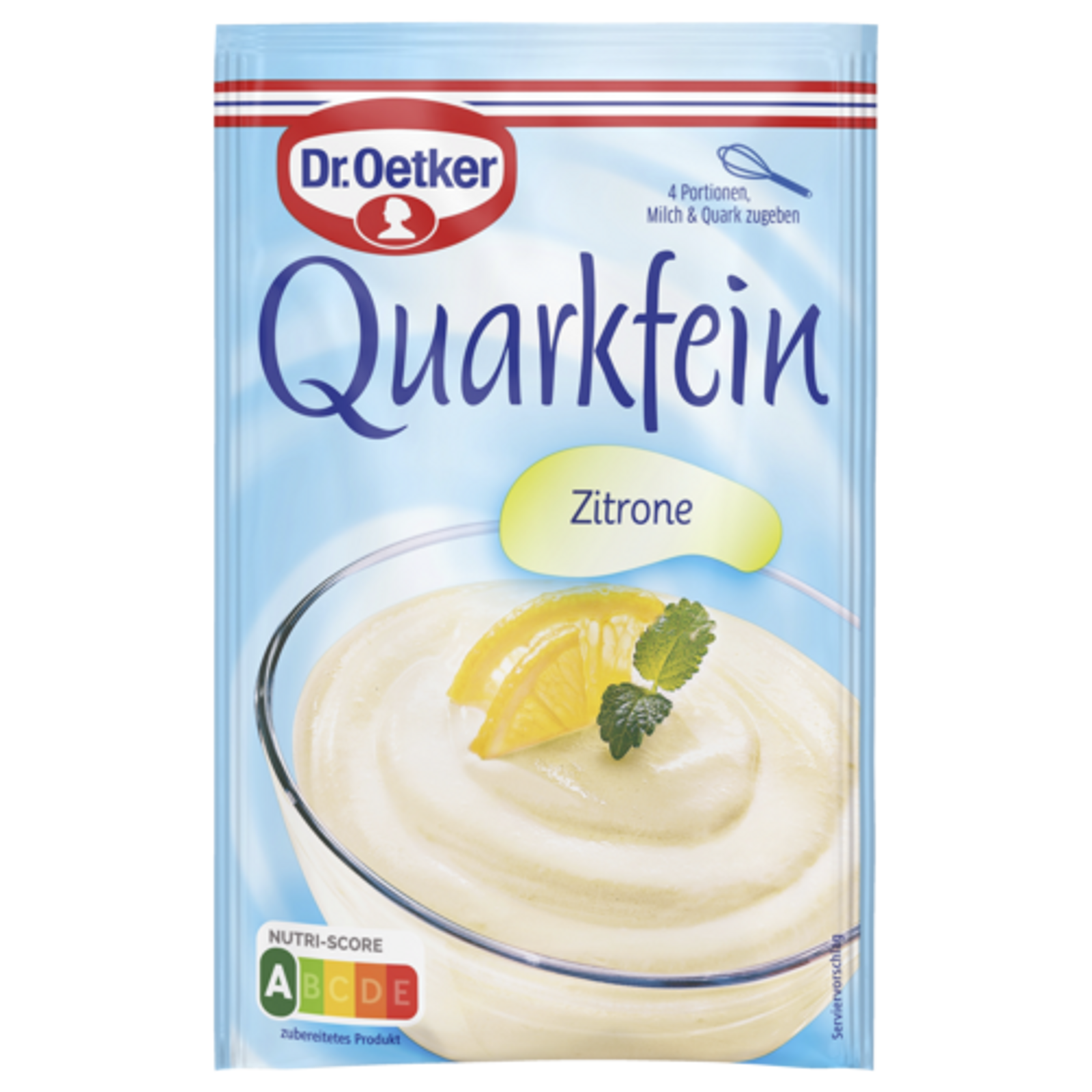 Dr.Oetker Quarkfein Zitrone für 200ml 57g