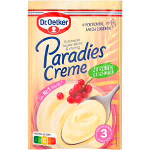 Dr.Oetker Paradies Creme Zitrone für 300ml 72,5g
