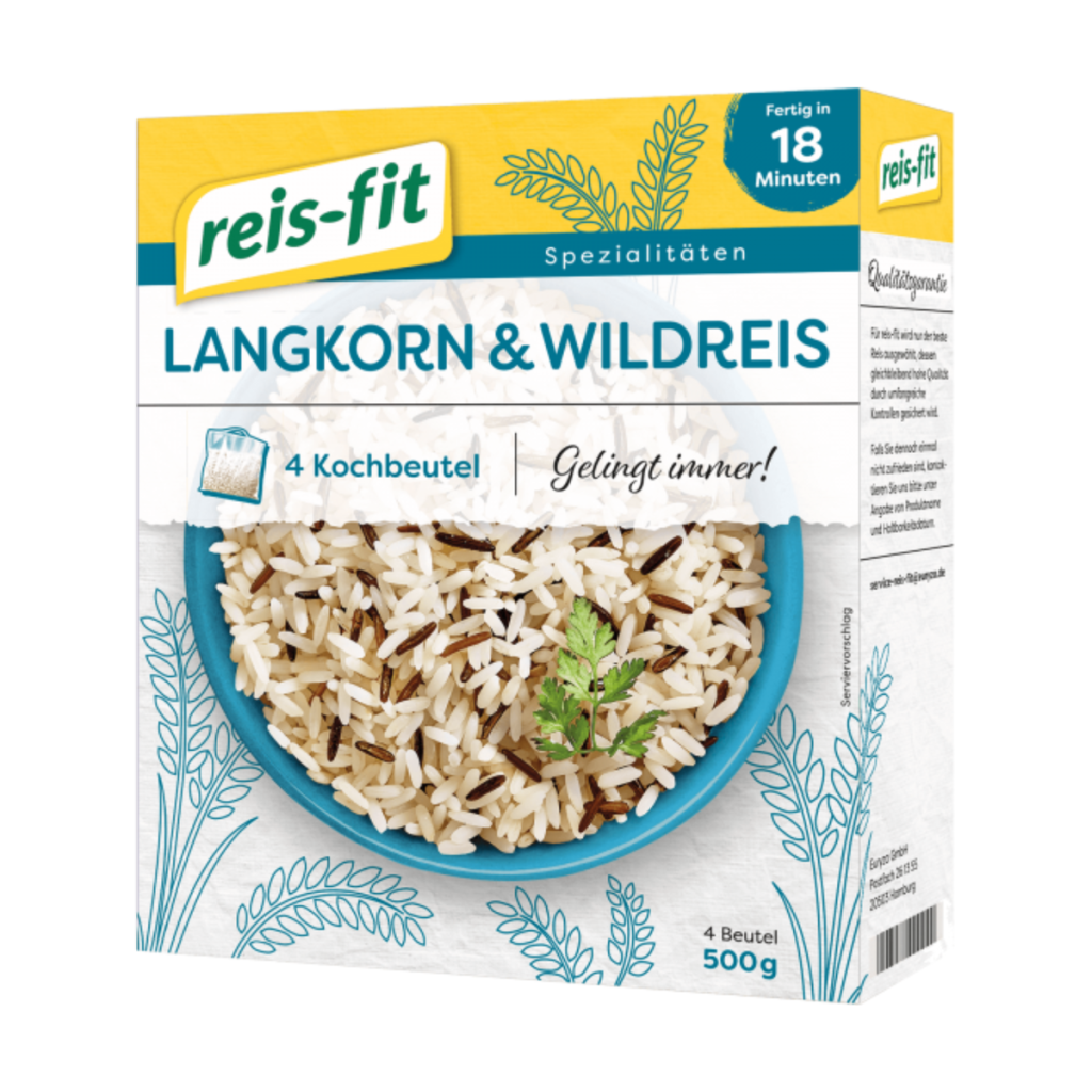 reis-fit Langkorn und Wild 500g
