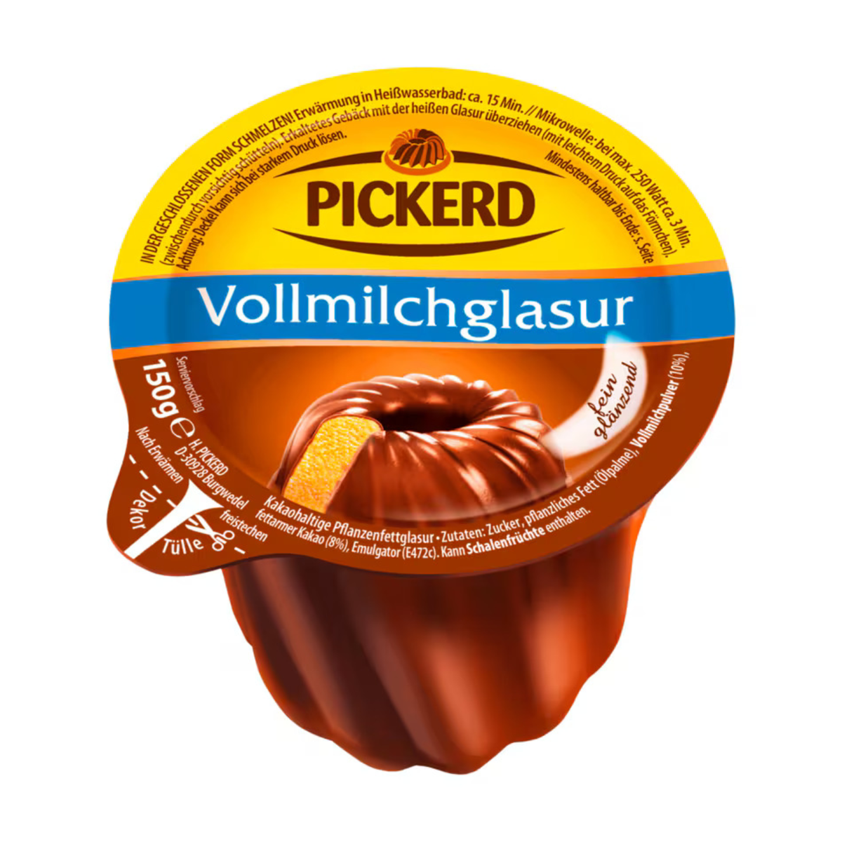 Pickerd Vollmilchglasur 150g