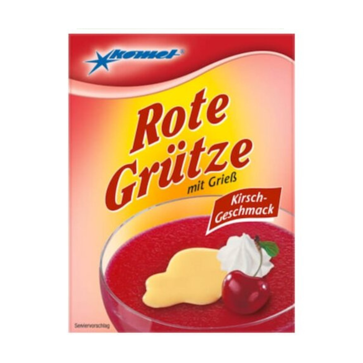 Komet Rote Grütze Kirsch für 500ml 50g