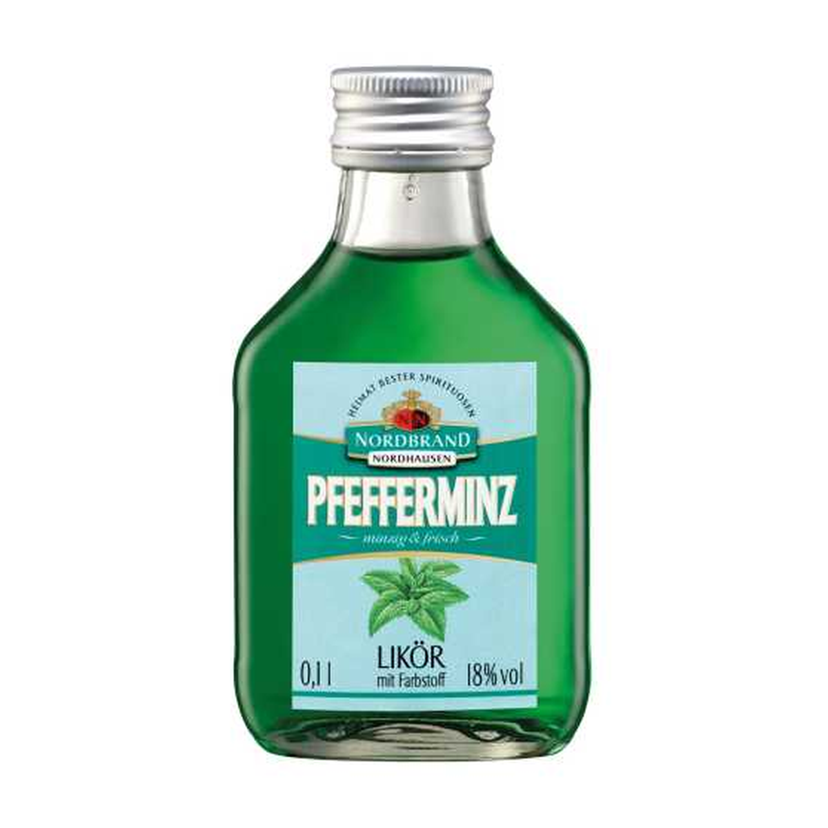 Nordbrand Nordhausen Pfefferminzlikör 18% 0,1l