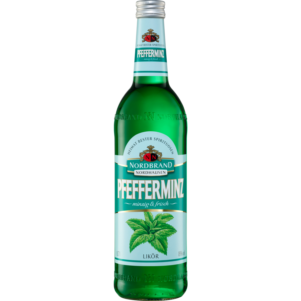 Nordbrand Nordhausen Pfefferminzlikör 18% 0,7l