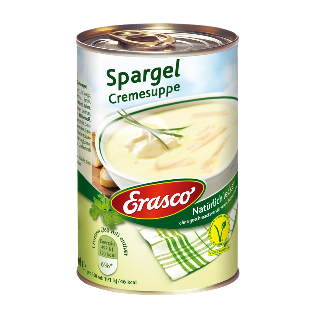 Erasco Spargelcreme Suppe 390ml