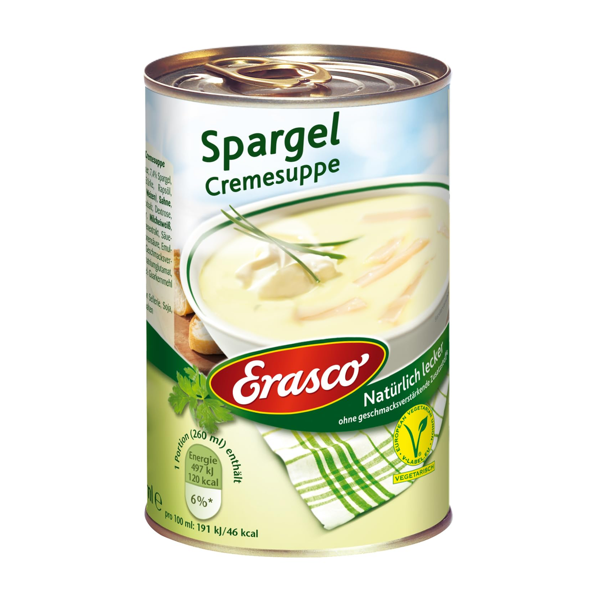 Erasco Spargelcreme Suppe 390ml