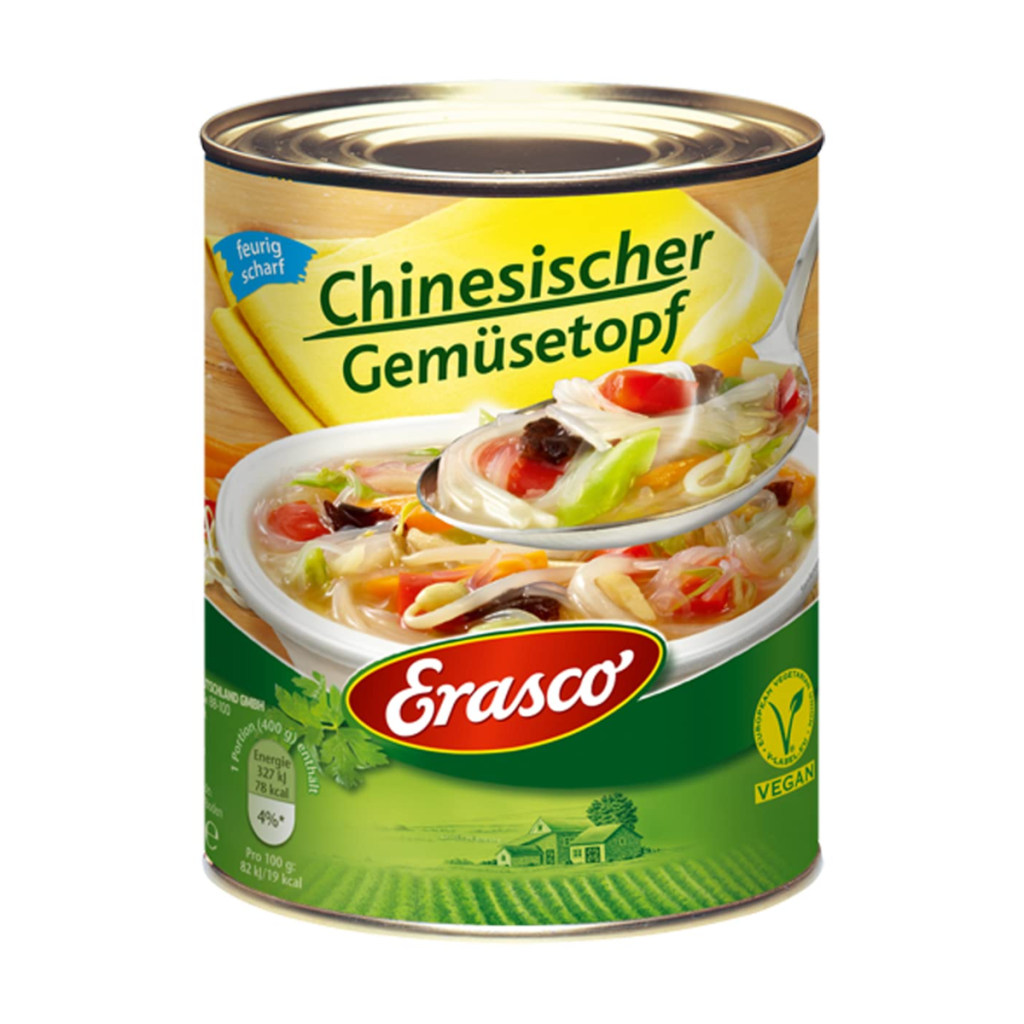 Erasco Chinesische Gemüsesuppe 800g