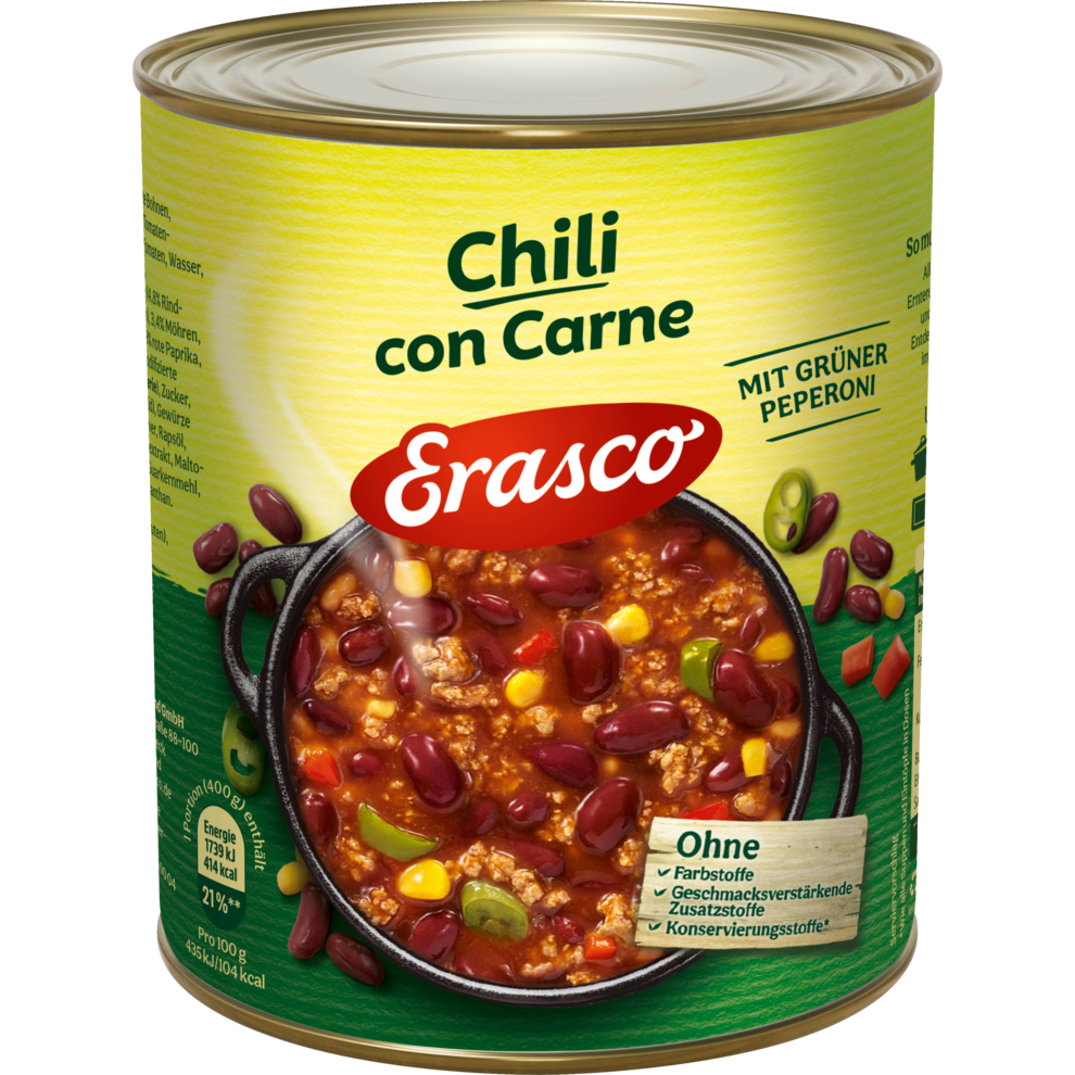 Erasco Chili con Carne 800g