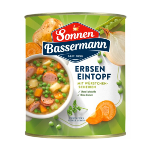 Sonnen Bassermann Erbsentopf mit herzhaften Würstchen 800g