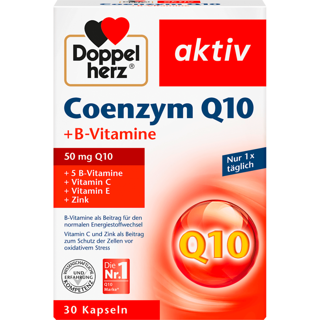 Doppelherz Coenzym Q10 + B-Vitamine 30Kapseln 12,5g