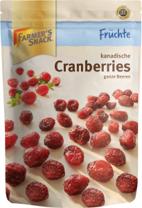 Farmer's Snack Cranberries 200g