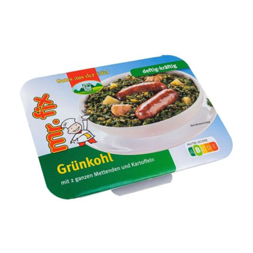 Mr.Fix Grünkohl mit Mettenden 350g