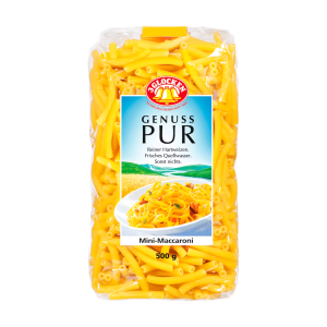 3 Glocken Genuss Pur Mini-Maccaroni 500g