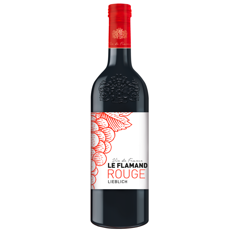 Le Flamand Rouge Vin de France lieblich 1l