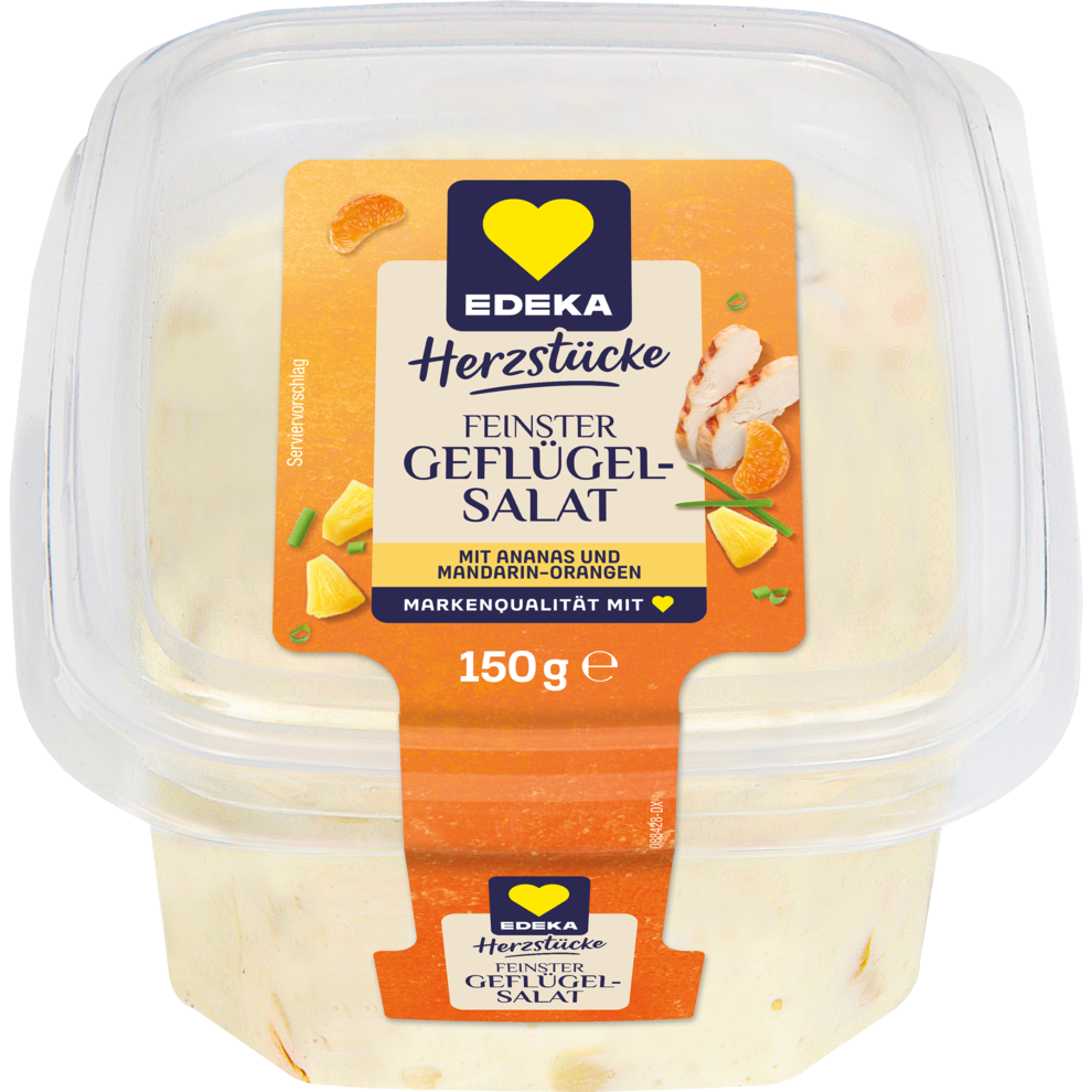 EDEKA Herzstücke Feinster Geflügelsalat 150g