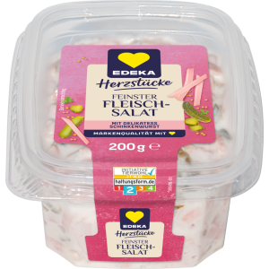 EDEKA Herzstücke Feinster Fleischsalat 200g ITW