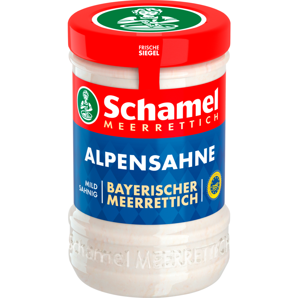Schamel (Bayerischer Meerrettich) Alpensahne 135g