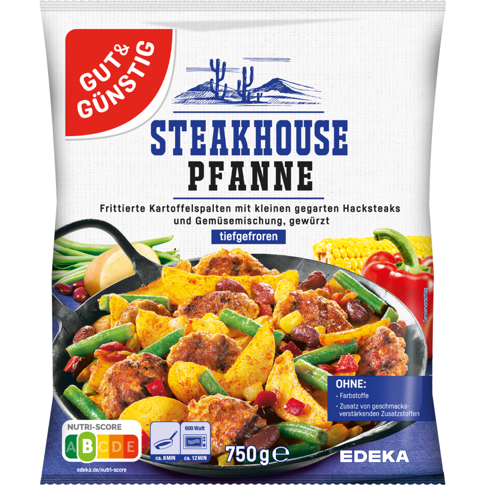 GUT&GÜNSTIG Steakhouse-Pfanne 750g
