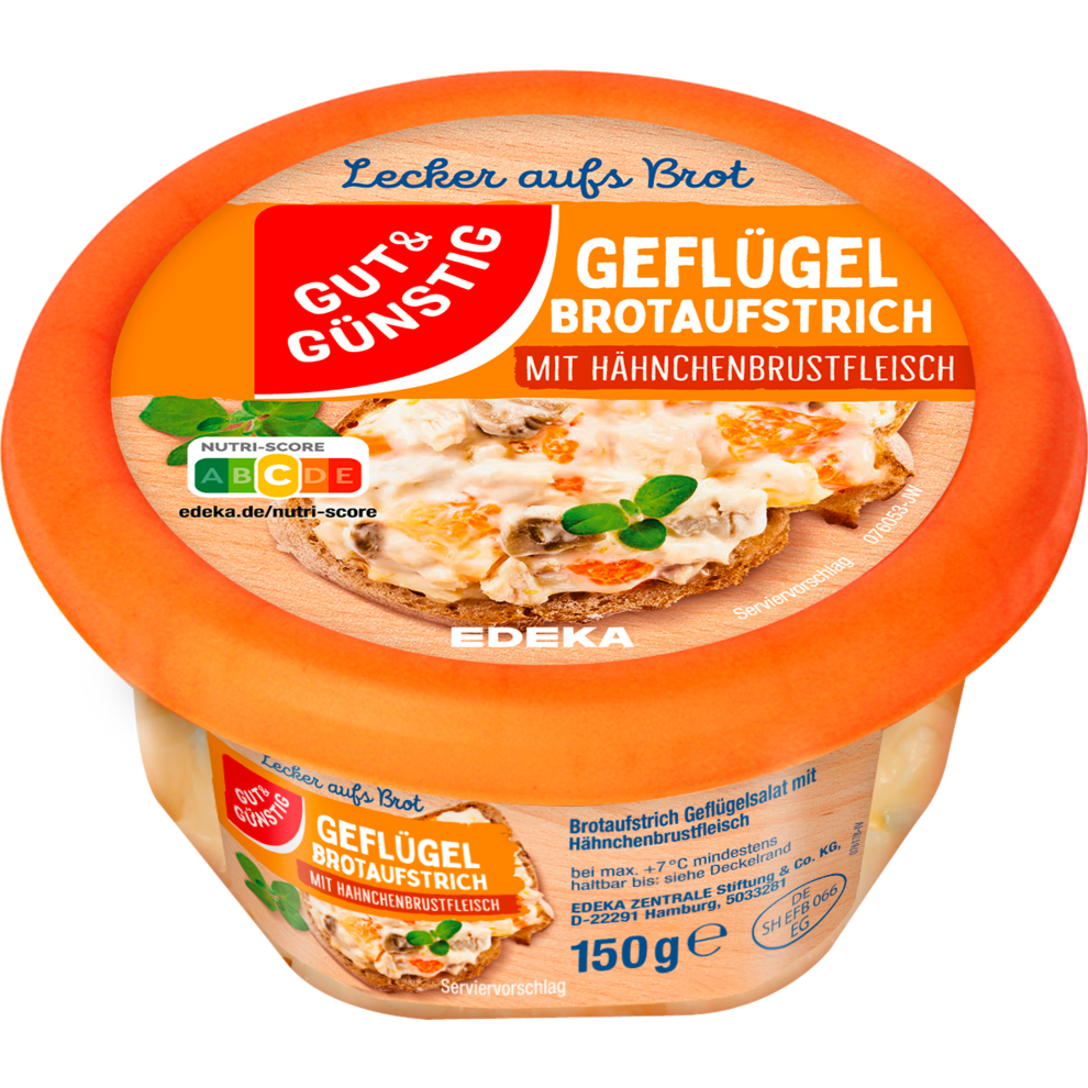 GUT&GÜNSTIG Намазка птица 150g