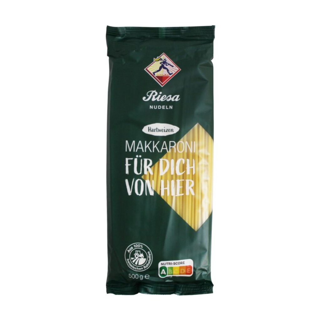 Riesa Hartweizennudeln Makkaroni 500g