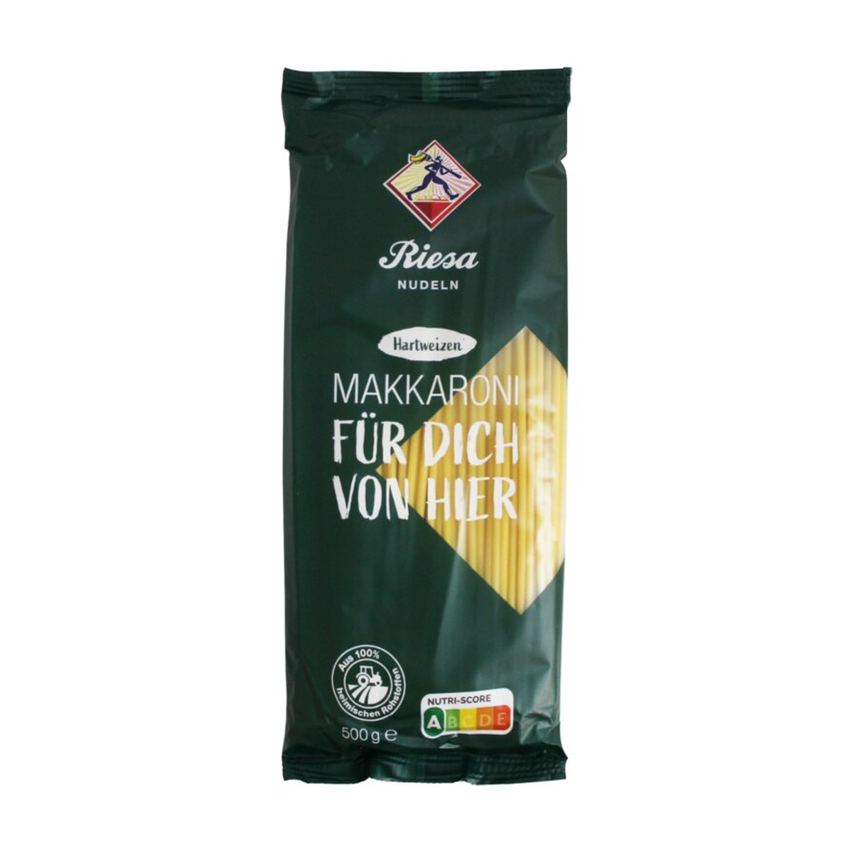 Riesa Hartweizennudeln Makkaroni 500g