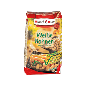 Müllers Mühle Weisse Bohnen 500g