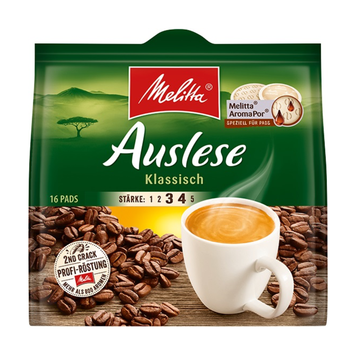 Melitta Cafe Auslese Pads 16ST 112g