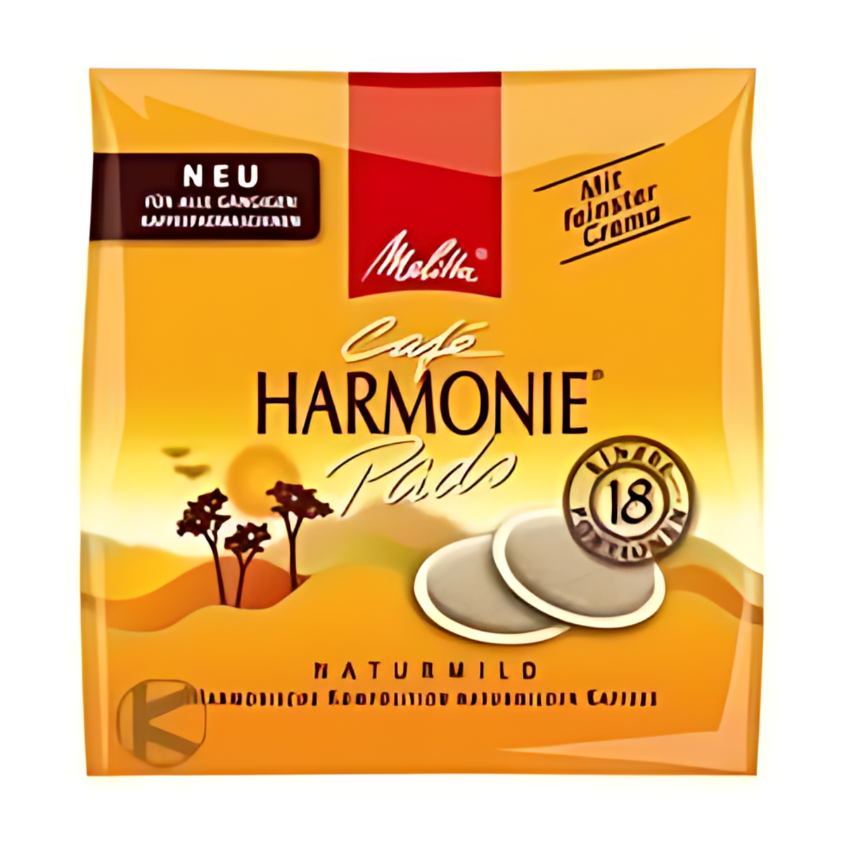 Melitta Cafe Harmonie Pads 16ST 112g
