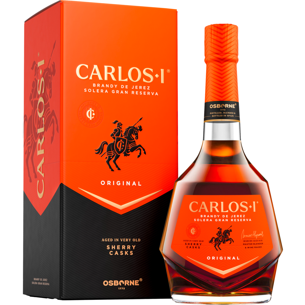 Carlos I Brandy Solera Gran Reserva 40% 0,7l