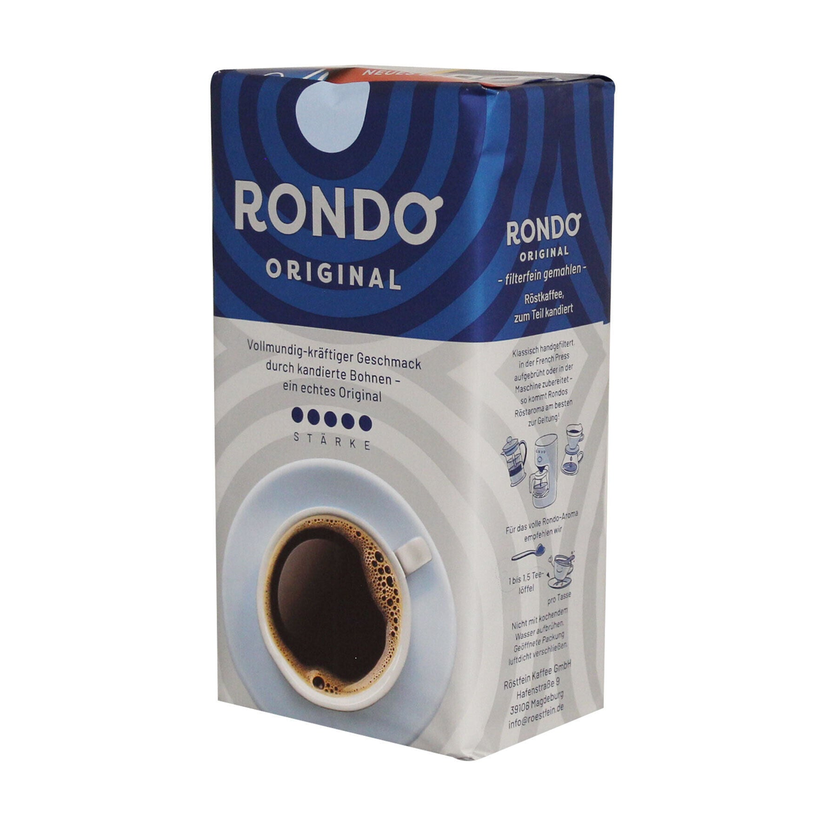 Rondo Original Kaffee gemahlen 500g
