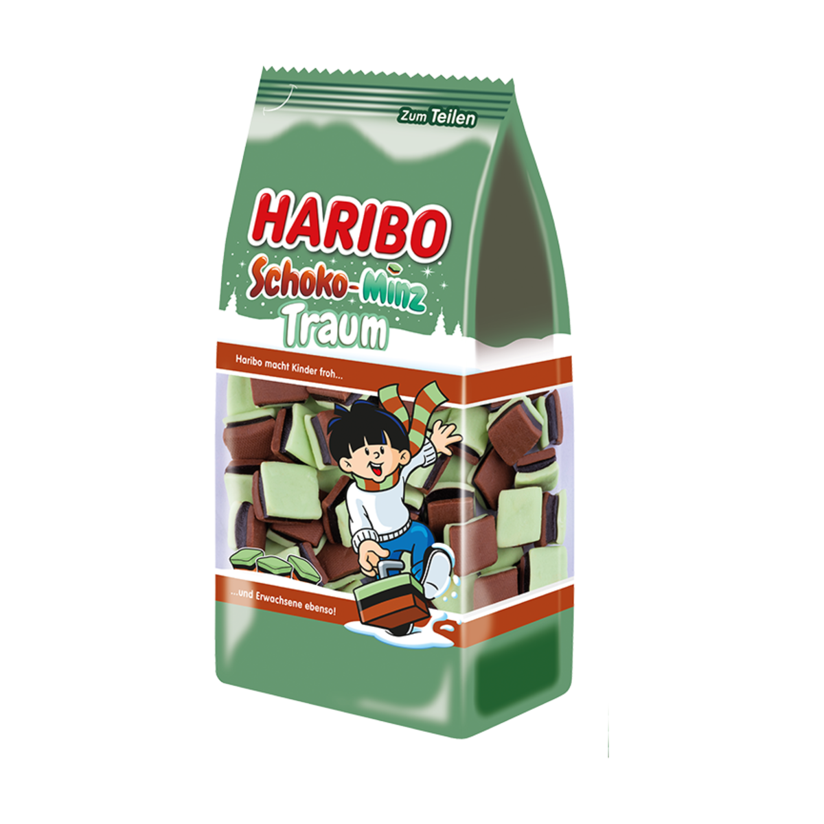 Haribo Konfekt Stangen 150Stück 1200g