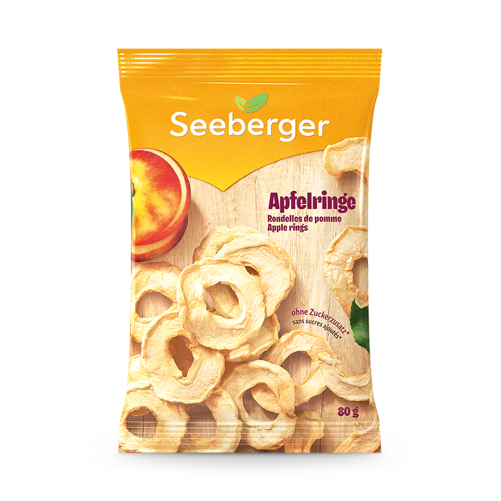 Seeberger Apfelringe 80g