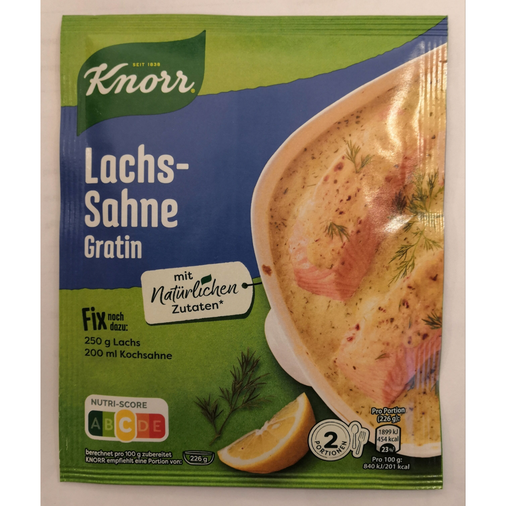 Knorr Fix Lachs Sahne-Gratin 28g