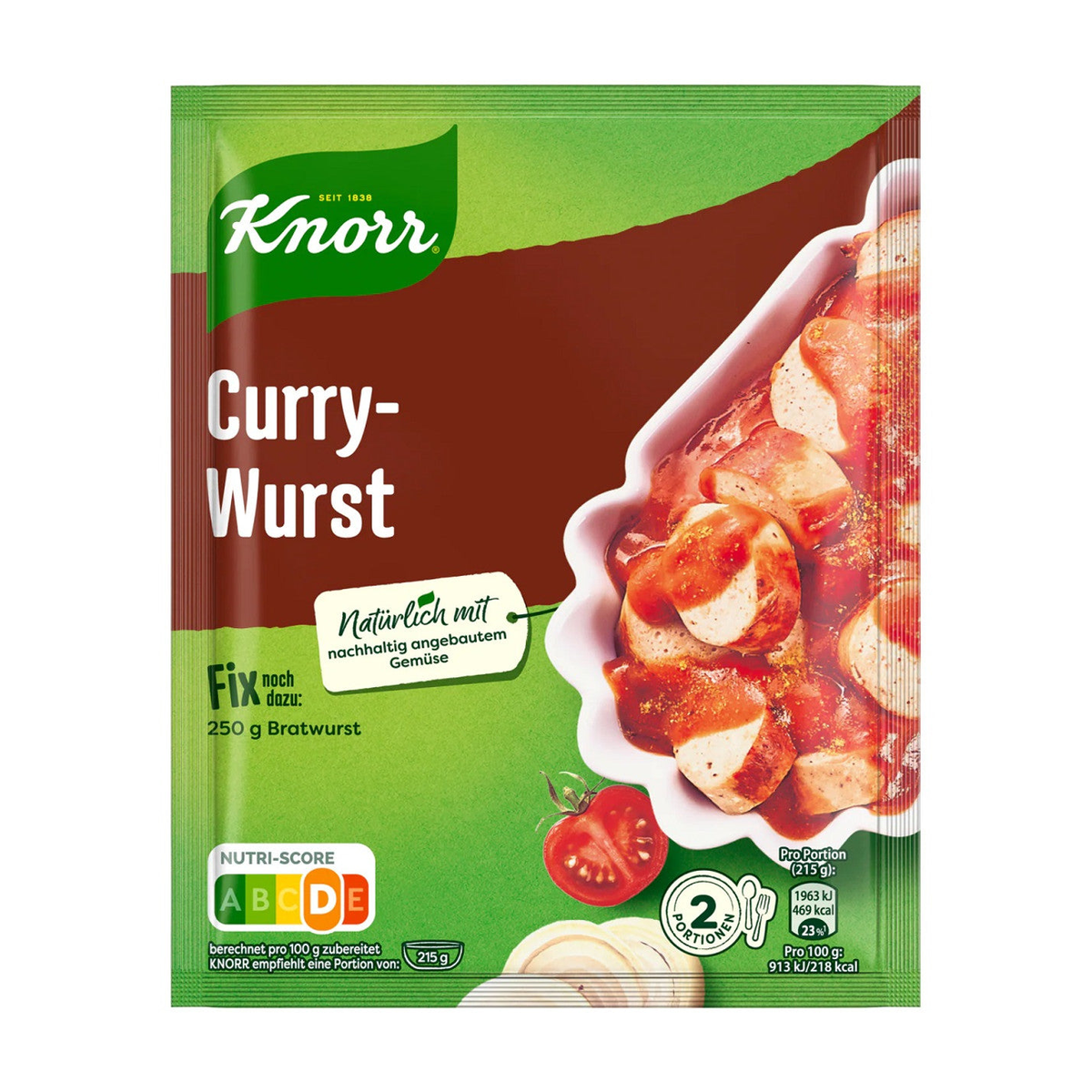 Knorr Fix Currywurst 36g